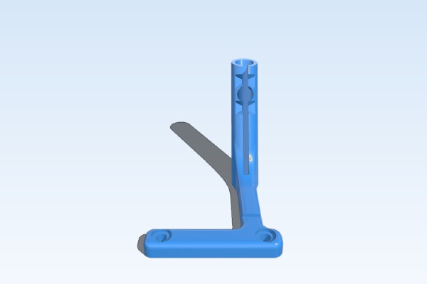 TBS Crossfire immortal-T 30 degrees mount | 3d print model