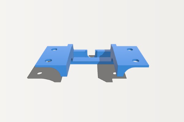  25mw Fatshark VTX Mount - Antenna Connection Guard | 3d print model
