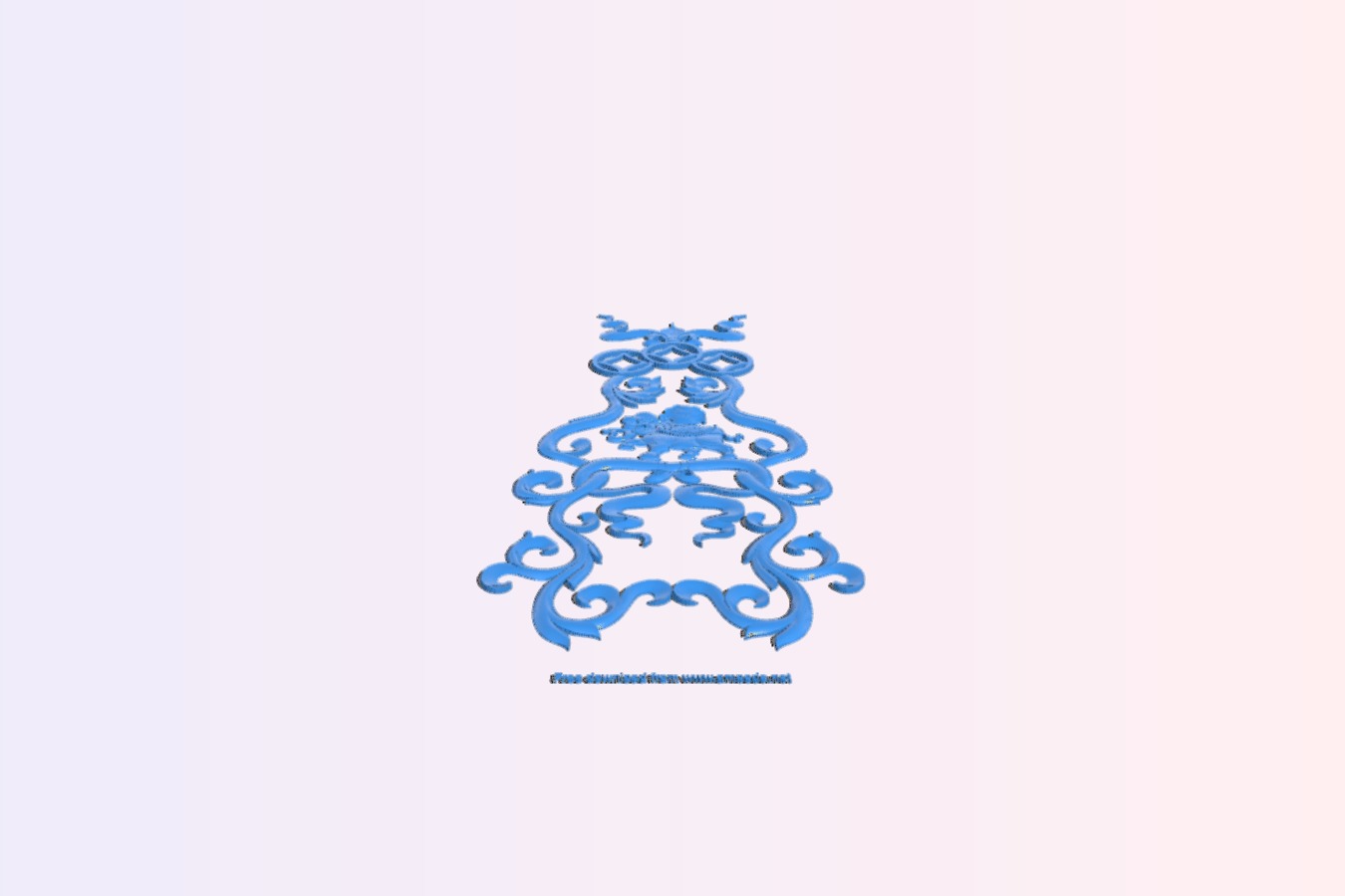 Pattern decor design elephant