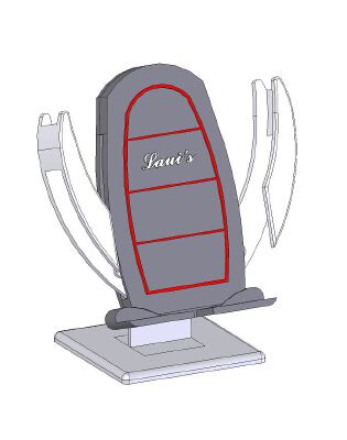 Handyhalter, smartphone stand, smartphone holder, mobile phone stand, mobile phone holder, Handyhalterung | 3d print model