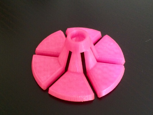 Easy pie and pizza sharer | 3d print model