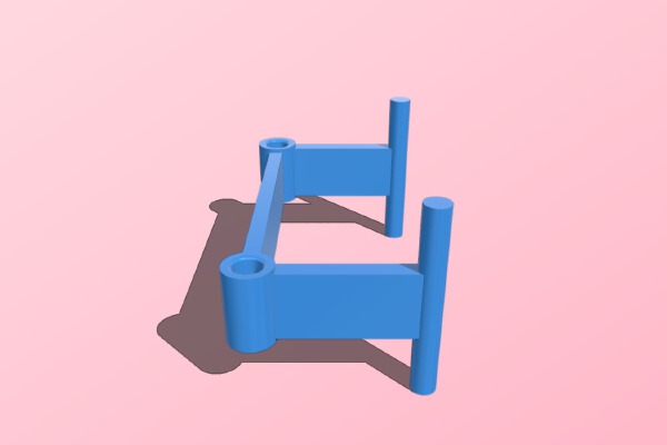 Filament Tube Holder for Wanhao Duplicator 4 _ 4x | 3d print model