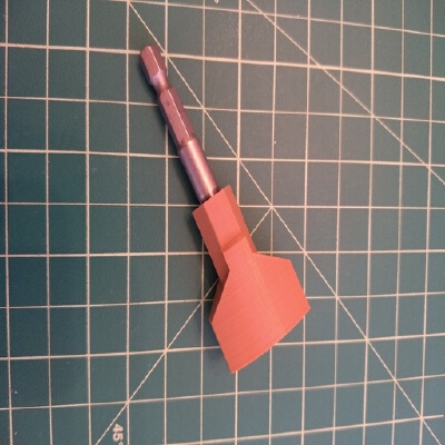 Guitar String Winder Remix | 3d print model
