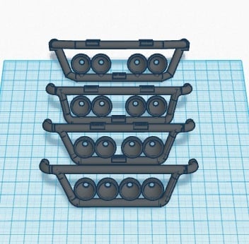 light bars low | 3d print model