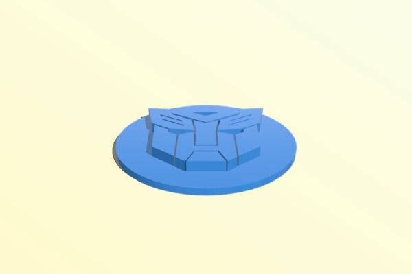 Transformer Logo | 3d print model