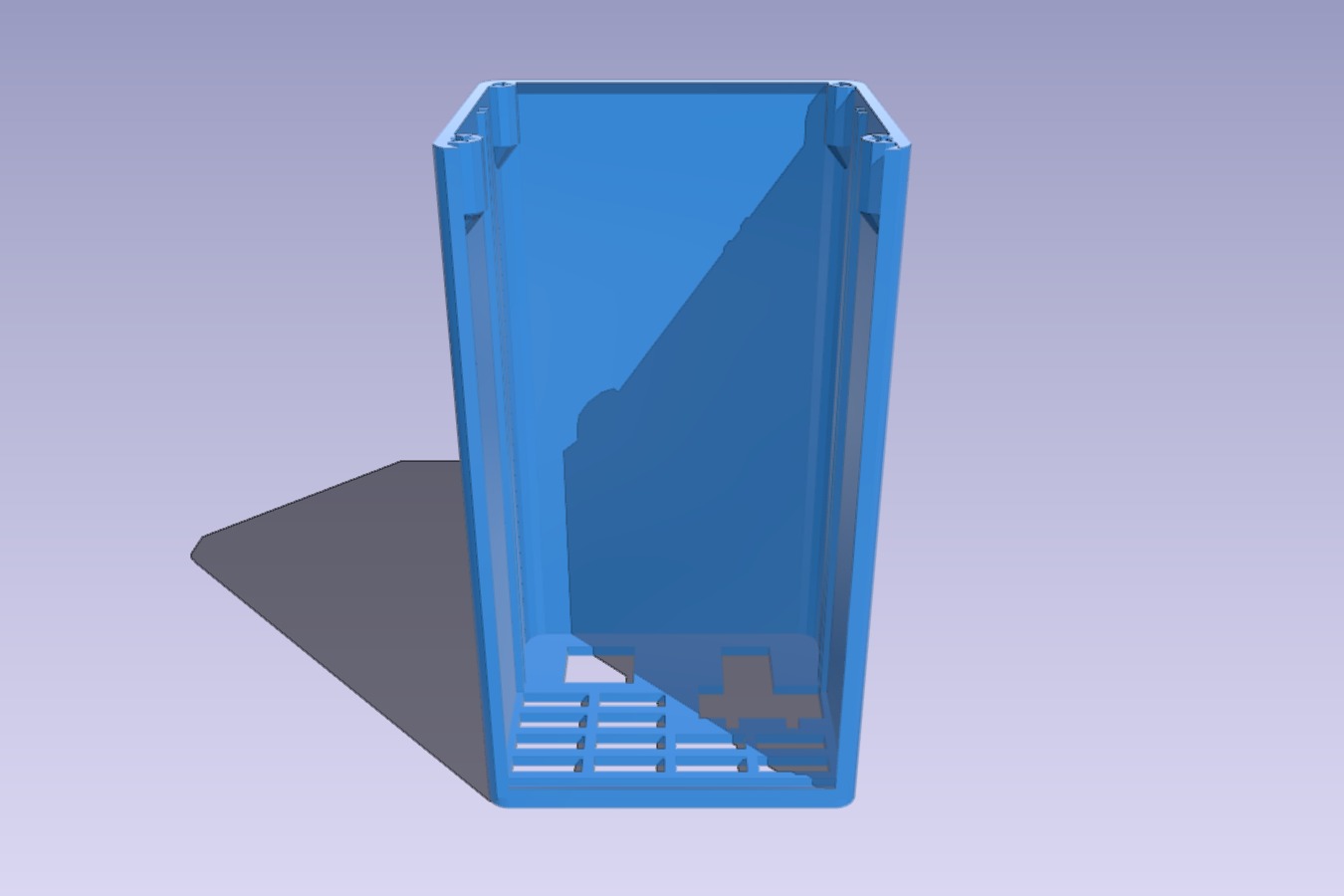 Sliding Lid RAMPS 1.4 Box - Lower Profile