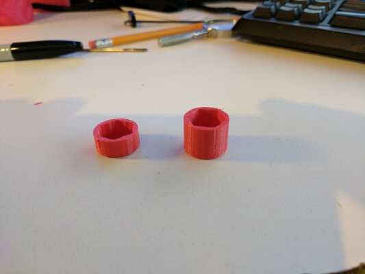 Deep nut cap | 3d print model
