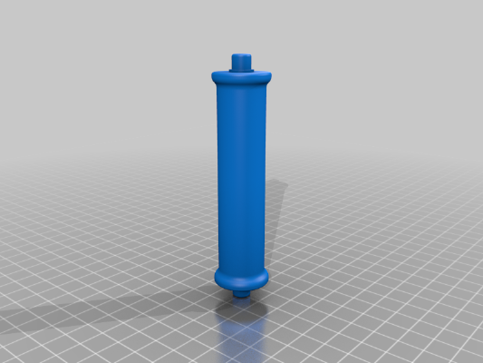 Filament spool holder (2 models) - remixed - no supports needed | 3d print model