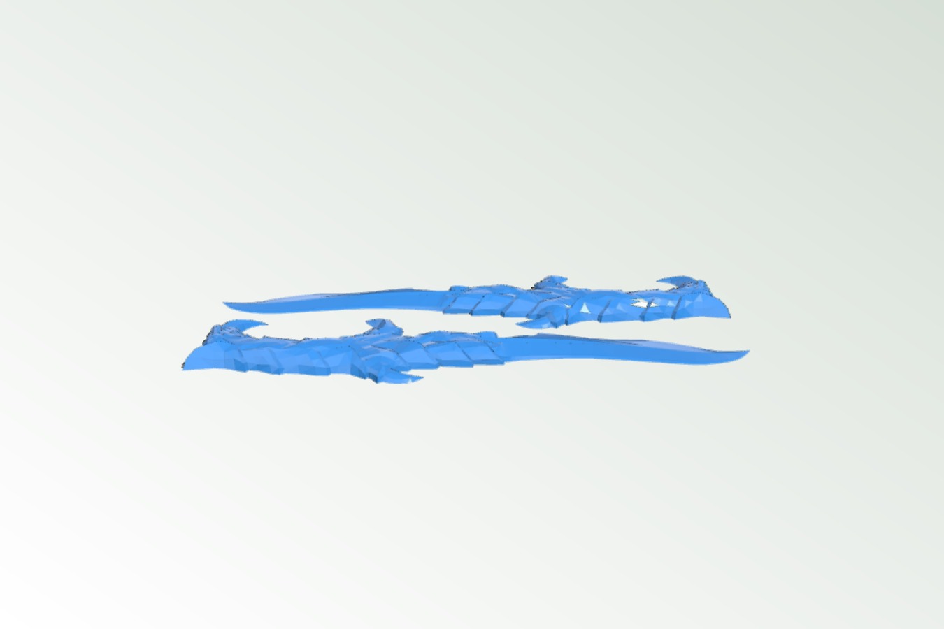 Elderflame Dagger (Resized and Split)