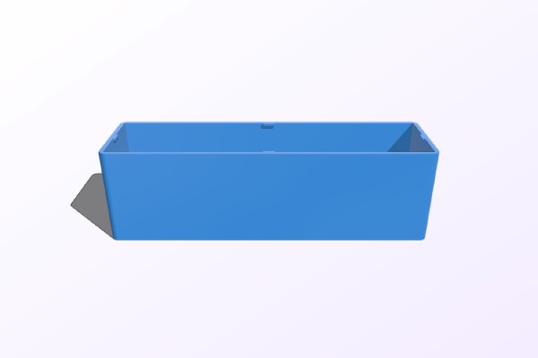LED Dot Matrix Case MAX7219 - ESP Matrix Board PCB | 3d print model
