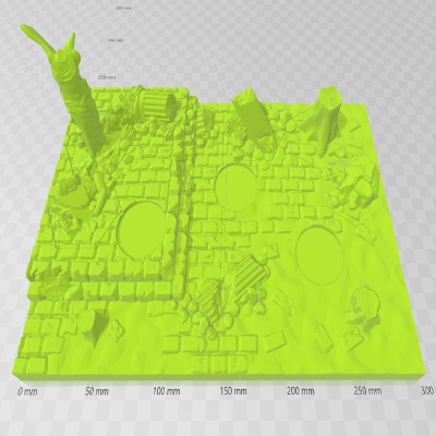Diorama + Hex for The Farstriders | 3d print model