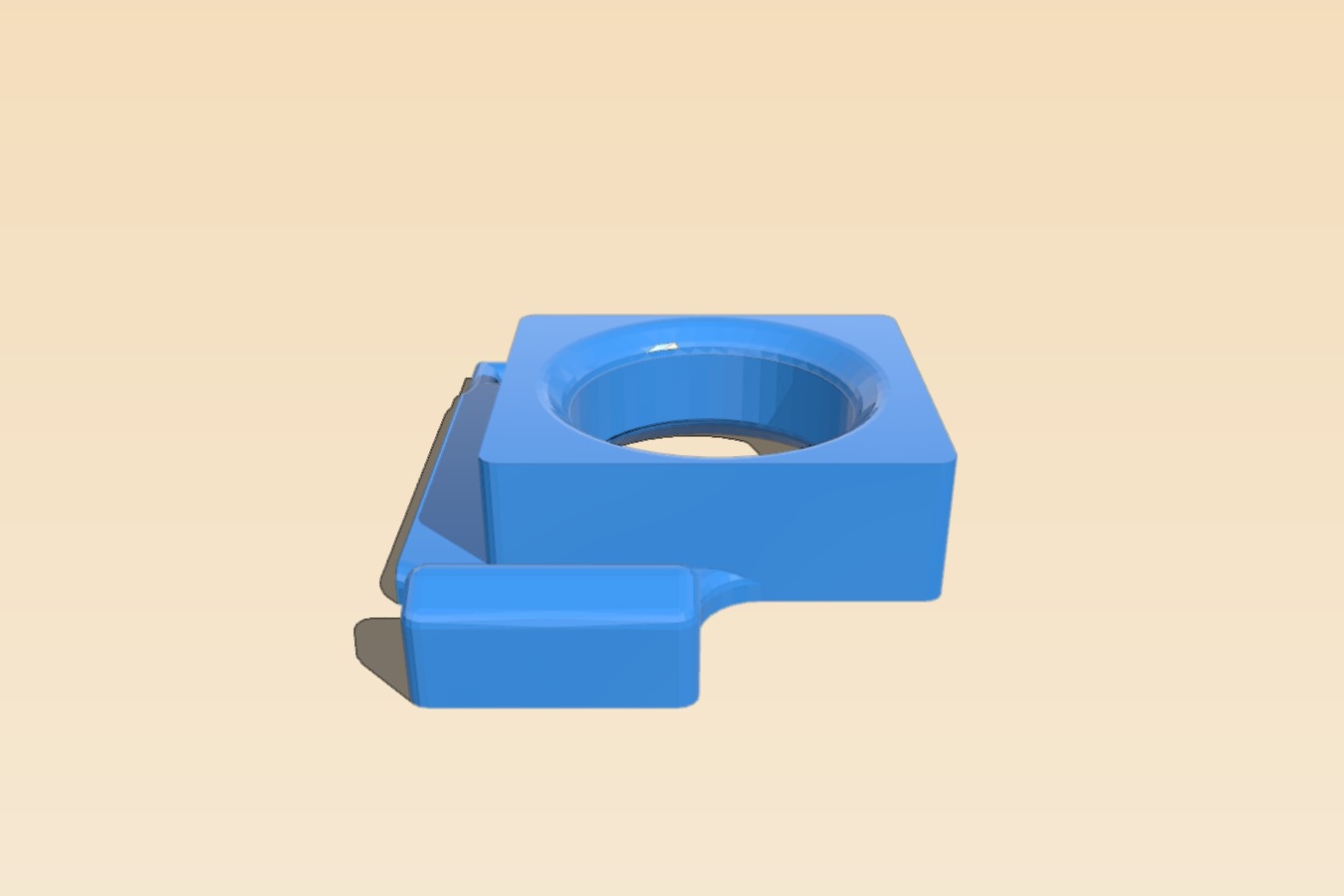 Xiaomi Yi 4k FPV strap plate