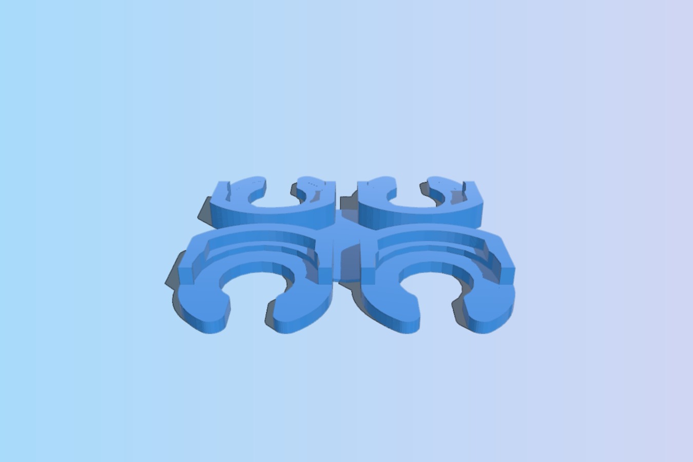 E3D V6 Bowden Clip - Larger