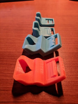 fi'zi:k _ fizik Seat Clip to Superflash mount angled down about 15 degrees | 3d print model