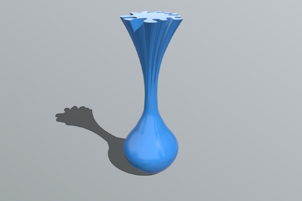 Water bomb vase | 3d print model
