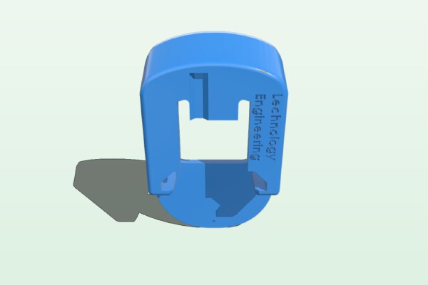 Battery Adapter - Milwaukee to Bosch | 3d print model