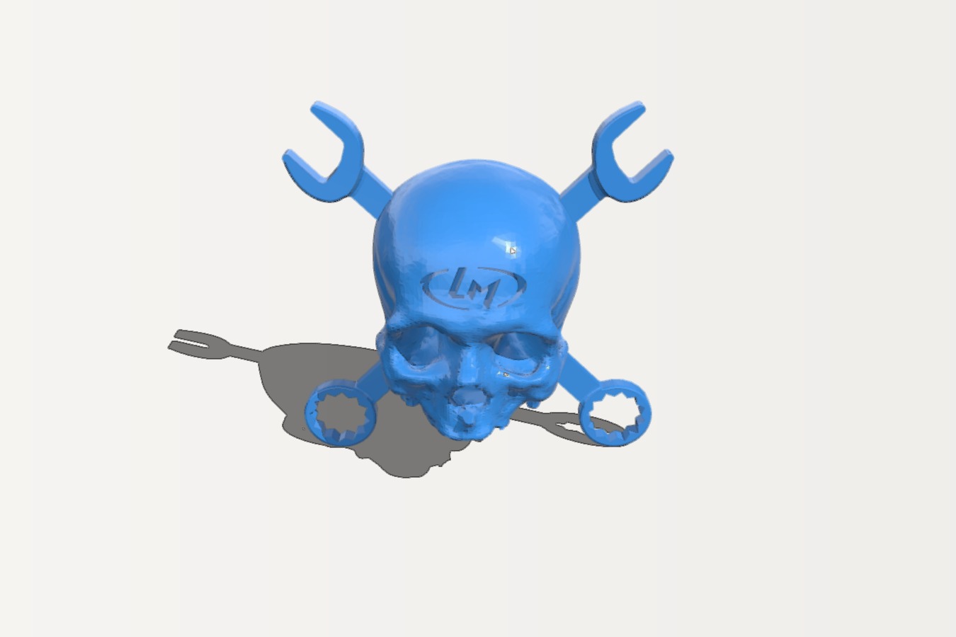 Local Motors Labs Skull Badge