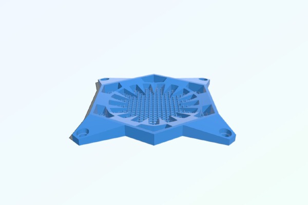 Star Wars First Order 120mm Fan Shroud | 3d print model