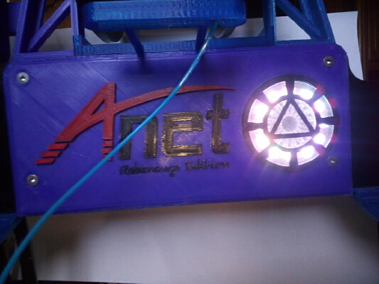 New face for Anet A8- the reactor | 3d print model