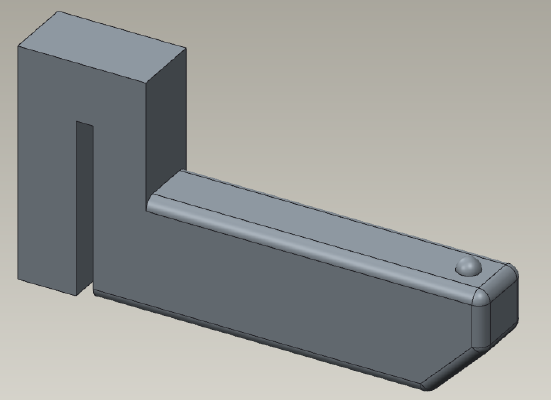 Wanhao Duplicator i3 V2 Scraper Hook_Tool Hook | 3d print model