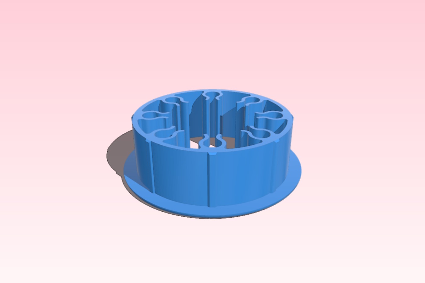 Porta cavi rotondo da scrivania - Round cable manager