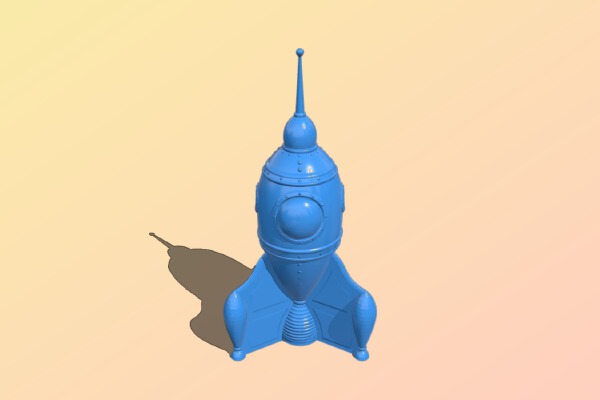 Anet E10 print test ROCKET | 3d print model