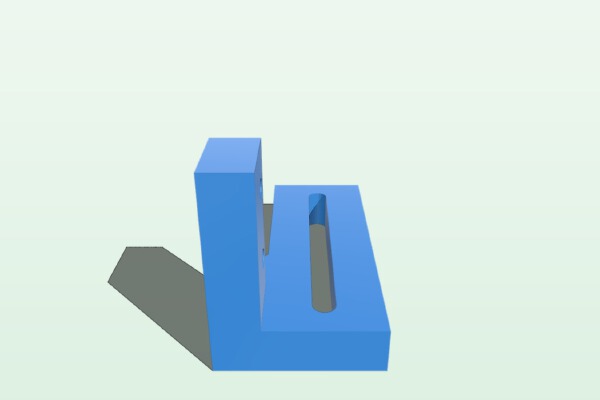 CupcakeCNC Z-Axis Homing Bracket | 3d print model