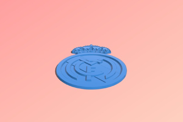 Real Madrid Logo | 3d print model