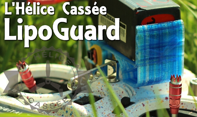 L'Hélice Cassée _ LipoGuard | 3d print model
