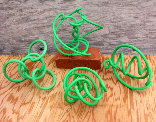 Closed Recursive Curves | 3d print model