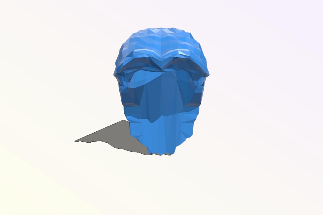 Giant Lego Genie Head
