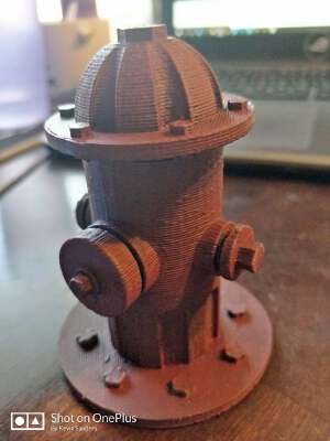 Hydrant Lighter Holder Remix | 3d print model