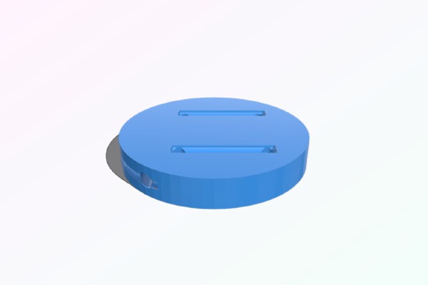 CR2032 battery eliminator (for IKEA TRADFRI motion sensor) | 3d print model