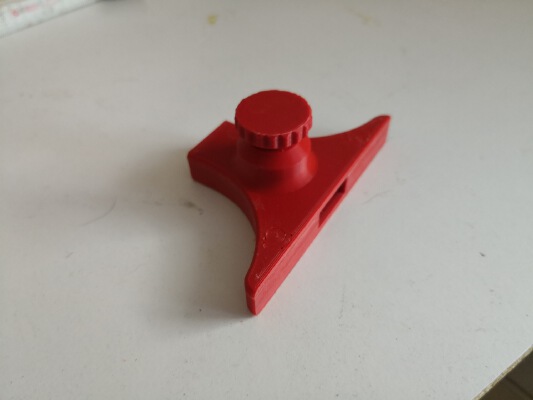 Adjustable Stop for Folding Rule | 3d print model