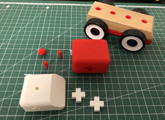 IKEA LILLABO Ambulance | 3d print model