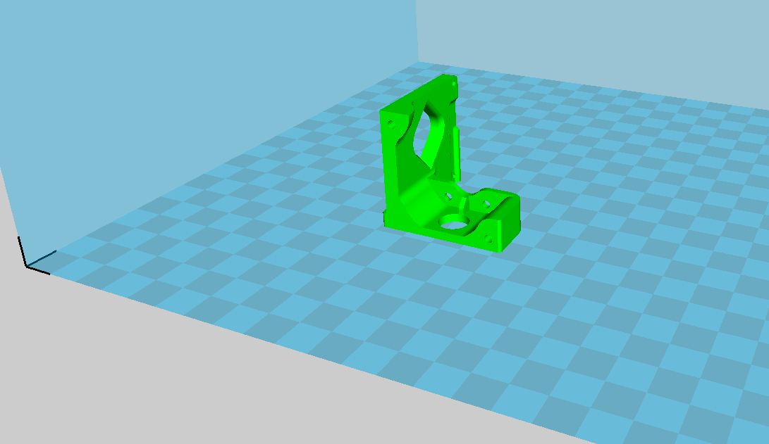 Creality CR-10 _ Ender 3 Stock Fan mount replacement