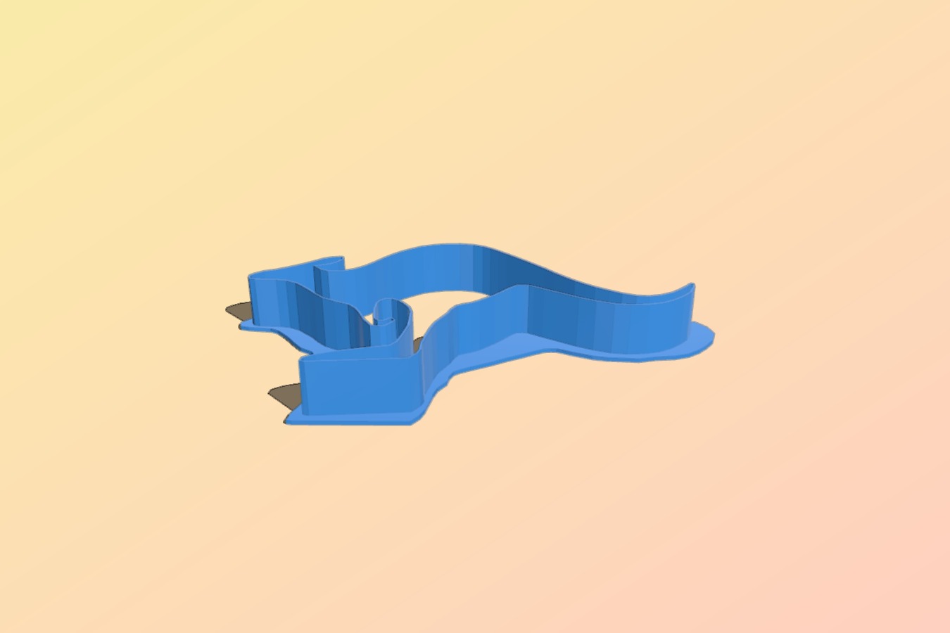 Kangaroo Cookie cutter
