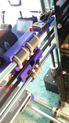 Anet A8 3 Bearing X Carriage | 3d print model