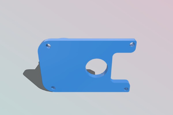 ZMR250 Quadcopter GoPro Mount | 3d print model