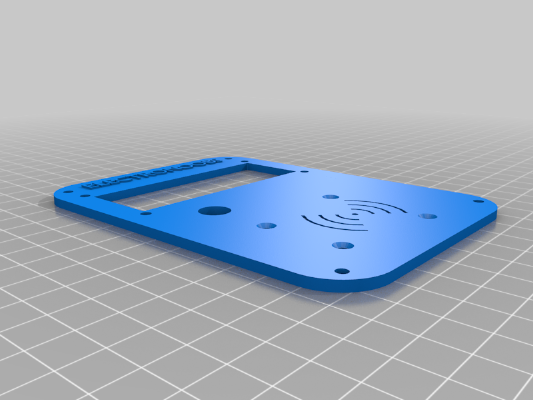 Door lock case RFID | 3d print model