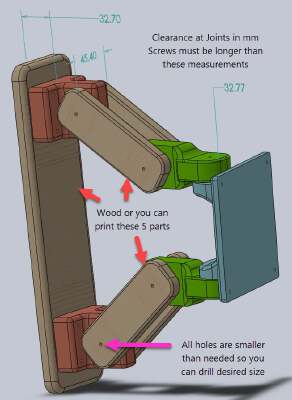 Pergo's HEAVY DUTY Monitor Rack | 3d print model
