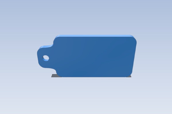 Sauna - Keyring - Schlüsselanhänger | 3d print model