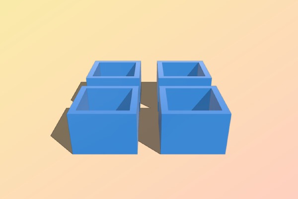 Footwear for makerbeams | 3d print model