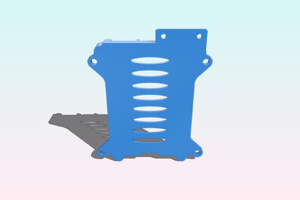 Raspberry Pi CR10 V3 Mount | 3d print model