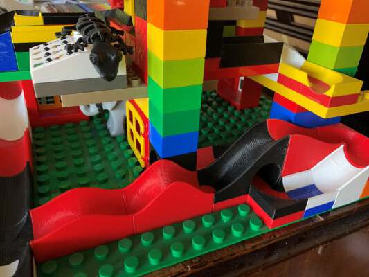 Duplo compatible marble run system - extra pieces | 3d print model
