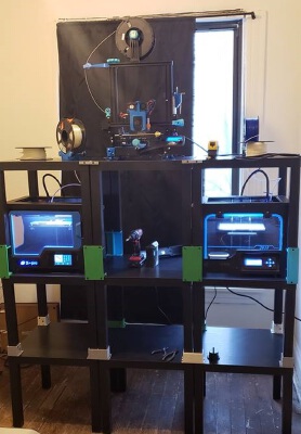 Mainstay (Walmart) Printer Farm Table Connectors | 3d print model