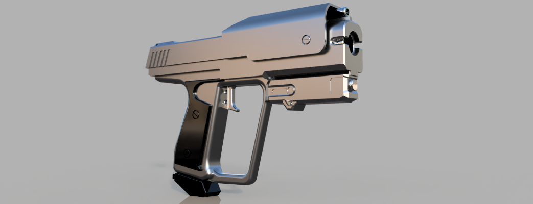 Magnum - Halo 2 style | 3d print model
