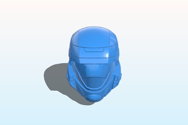 ODST Helmet High Quality Keychain | 3d print model