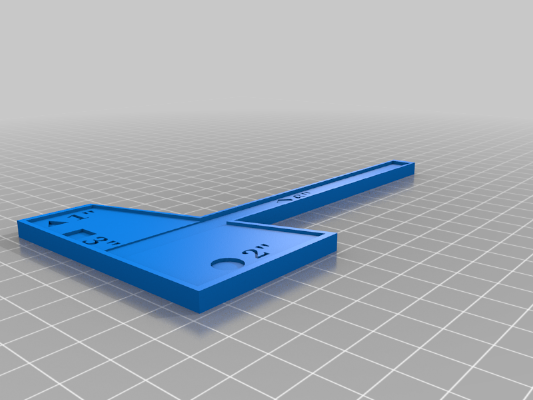 Kill Team Measure_Gauge tool | 3d print model