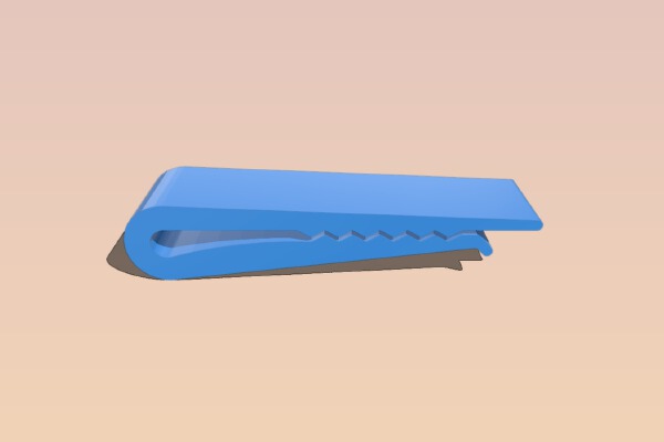 Money Clip | 3d print model